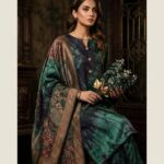Women's 3Piece Digital Printed Silk Suits 